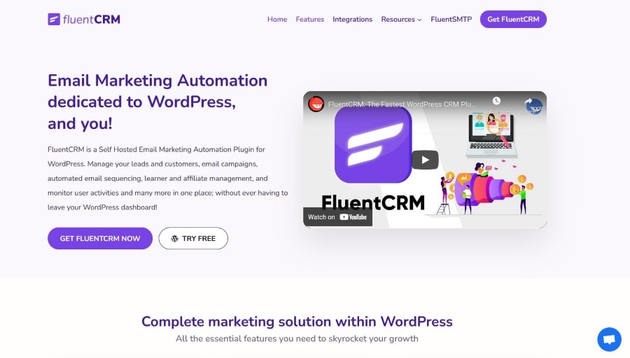 CRM Plugin for WordPress - FluentCRM